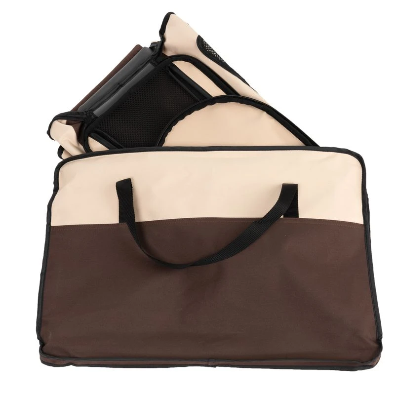 Pet Carrier Brown & Beige: 54 X 26 X 30cm (L X W X H) 19 Pet Carrier Brown & Beige: 54 X 26 X 30cm (L X W X H) - Image 17