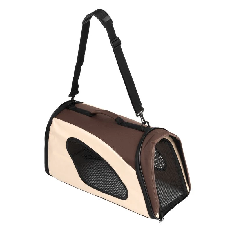 Pet Carrier Brown & Beige: 54 X 26 X 30cm (L X W X H) 8 Pet Carrier Brown & Beige: 54 X 26 X 30cm (L X W X H) - Image 6