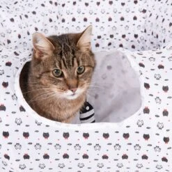 Donut Cat Tunnel Diameter 85 X (H) 25cm 28 Donut Cat Tunnel Diameter 85 X (H) 25cm -Pet Shop 101373 katzentunnel donut fg 7066 2