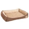 Basic Cuddle Bed 90 X 63 X 18 Cm (L X W X H) -Pet Shop 104017 pla kuschelbett basic fg 8166 2 1