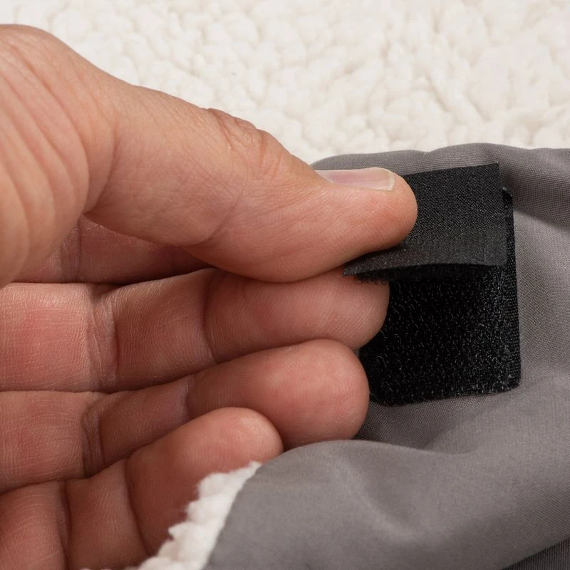 Orthopedic Dog Sofa Grey Replacement Cover, Dark Gray, Size L 19 Orthopedic Dog Sofa Grey Replacement Cover, Dark Gray, Size L - Image 17