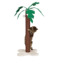 Coco Palm Scratching Post Brown / Cream -Pet Shop 109208 kratzstamm cocco palm fg 9551 5