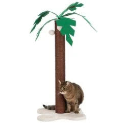 Coco Palm Scratching Post Brown / Cream -Pet Shop 109208 kratzstamm cocco palm fg 9552 1