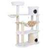 White Tiger XXL Cat Tree White (2 Packages) -Pet Shop 110796 110896 pla white tiger xxl fg 0926 5