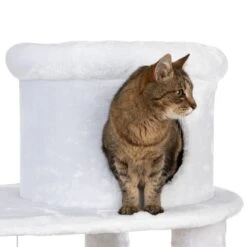 White Tiger XXL Cat Tree White (2 Packages) -Pet Shop 110796 110896 white tiger xxl fg 0899 4