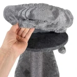 Royal Silver Cat Tree Grey / Floral -Pet Shop 111117 kratzbaum royal silver fg 0399 0