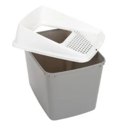 Big Box Cat Litter Tray White -Pet Shop 112800 katzentoilette big box fg 1265 9
