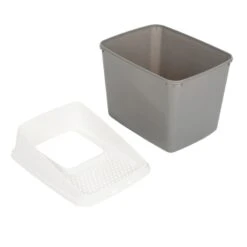 Big Box Cat Litter Tray Grey -Pet Shop 112800 katzentoilette big box fg 1266 7 1