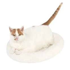 Fluffy 2-in-1 Cuddle Bed Dark Green -Pet Shop 113703 fluffy 2in1 mit katze fg 1437 3