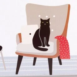 XL Cat House with Scratching Pad Winter Edition 58 X 36 X 41cm (L X W X H) -Pet Shop 116301 xl katzenhaus home inkl kratzbrett fg 3647 3