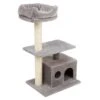La Digue I Cat Tree Light Grey -Pet Shop 126096 pla kb la digue i fg 4467 2