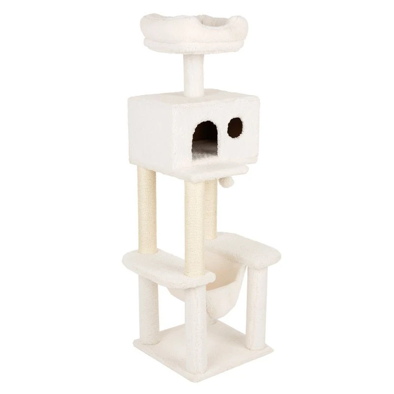 La Digue II Cat Tree Wool White 3 La Digue II Cat Tree Wool White