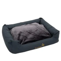 Dog Bed Sleepy Time Grey With Cushion 80 X 65 X 30 Cm (L X W X H) -Pet Shop 145210 sleepy time grau 062013 copy 1