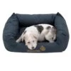 Dog Bed Sleepy Time Grey With Cushion 100 X 75 X 30 Cm (L X W X H) -Pet Shop 145210 sleepy time grau hund2 062013 8 1