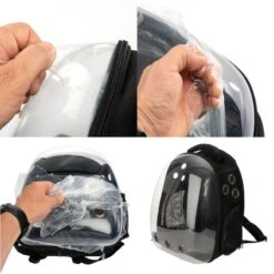 View Rucksack 33 X 28 X 42cm (L X W X H) -Pet Shop 172296 rucksack view folie entfernen ret fg 0