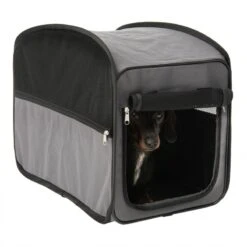 Fiona Collapsible Dog Transport Box Size M: 45.5 X 68.5 X 56cm (W X D X H) -Pet Shop 173100 faltbare hundekiste fiona fg 6329 9 1