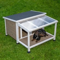 Doug Dog Kennel Size M: 103.7 X 112 X 70cm (L X D X H)
