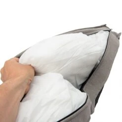 Hamilton EcoLIFE Dog Bed Grey 90 X 62 X 12 Cm (L X W X H) -Pet Shop 180715 hamilton ecolife grau fg 6406 8