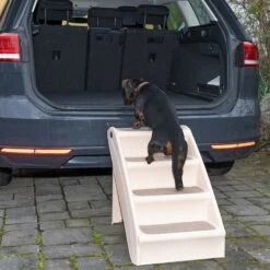 Easy Up Stairs Dog Stairs L 61 X W 40 X H 49 Cm 23 Easy Up Stairs Dog Stairs L 61 X W 40 X H 49 Cm -Pet Shop 230700 treppe auto fg 8497 7