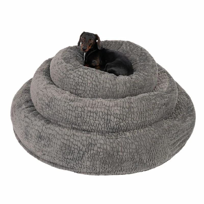 Flocke Dog Bed Grey Replacement Cover (90cm Diameter) 6 Flocke Dog Bed Grey Replacement Cover (90cm Diameter) - Image 4
