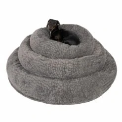 Flocke Dog Bed Grey Replacement Cover (125cm Diameter) -Pet Shop 319397 319398 319399 flocke fg 2772 7