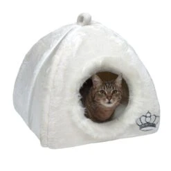 Royal Pet Den - White 45 X 45 X 45 Cm (L X W X H) -Pet Shop 333880 royalpet katzenhoehle white 07 05 2013 dsc9036 7