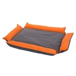 Variable Dog Bed, Orange L: 110 X 80 Cm (L X W) -Pet Shop 36344 outdoor orange hundebett 12 2012 01 dsc4475 5