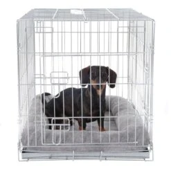 Double Door Crate With Cushion XL: 109 X 69 X 75 Cm (L X W X H) -Pet Shop 366511 kuschelkissen fuer transportkaefig 11 07 2013 6 3