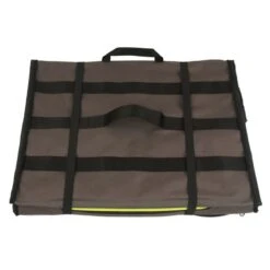 First Class Basic Transport Crate Size M: 61 X 46 X 53.5cm (L X W X H) Grey-Brown & Neon Green -Pet Shop 469744 transporth tte first class basic 04 4 6