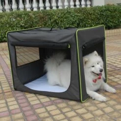 First Class Basic Transport Crate Size XL: 96.5 X 66 X 73.5cm (L X W X H) Grey-Brown & Red -Pet Shop 469744 transporth tte first class basic 11 9 4