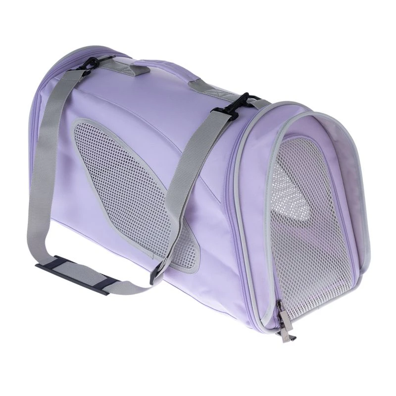 Pet Carrier Brown & Beige: 54 X 26 X 30cm (L X W X H) 4 Pet Carrier Brown & Beige: 54 X 26 X 30cm (L X W X H) - Image 2