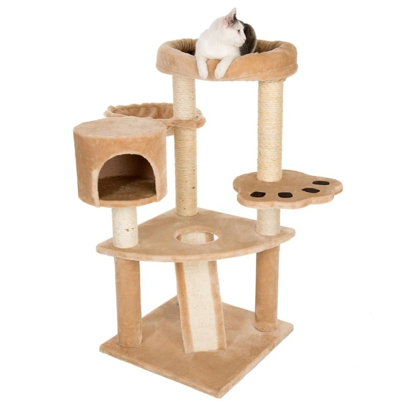 Bear's Den Cat Tree Light Grey 6 Bear's Den Cat Tree Light Grey - Image 4