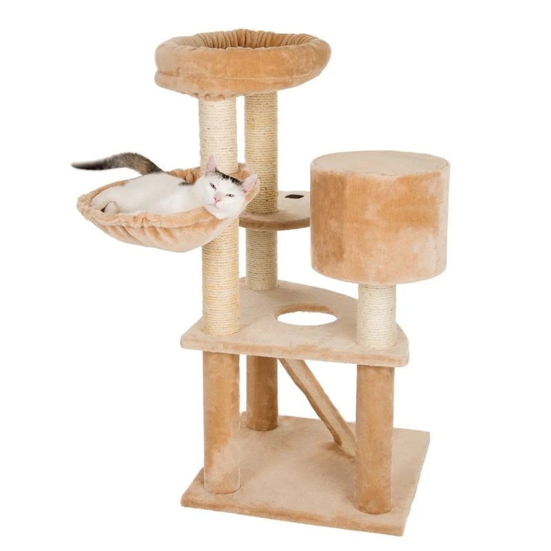 Bear's Den Cat Tree Light Grey 18 Bear's Den Cat Tree Light Grey - Image 16