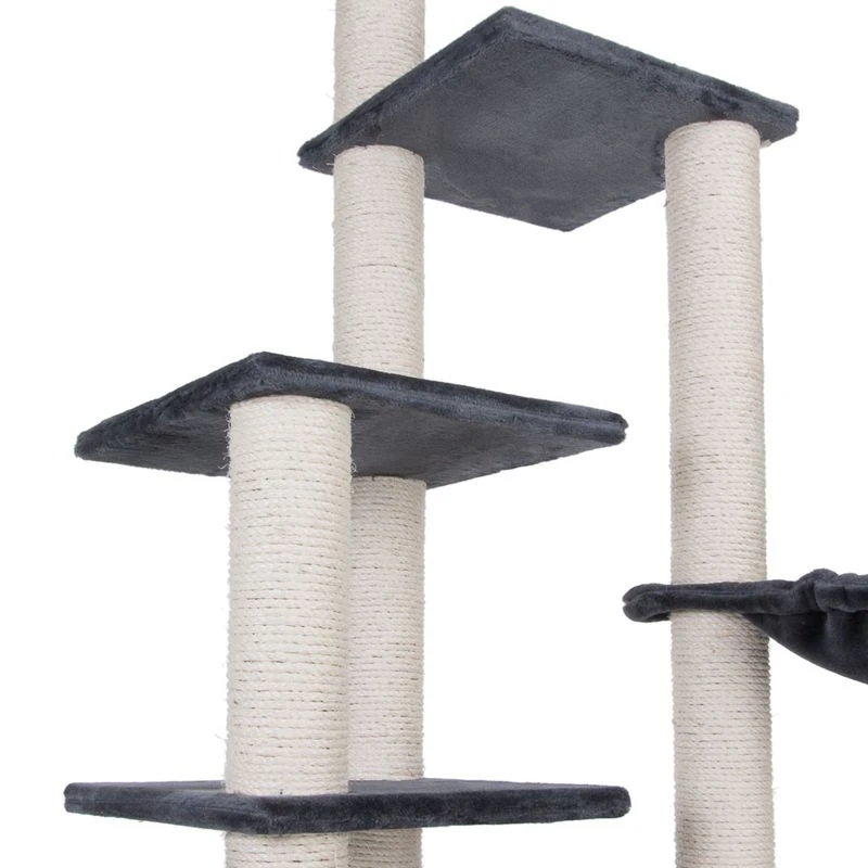 Atlas Cat Tree Grey 3 Atlas Cat Tree Grey