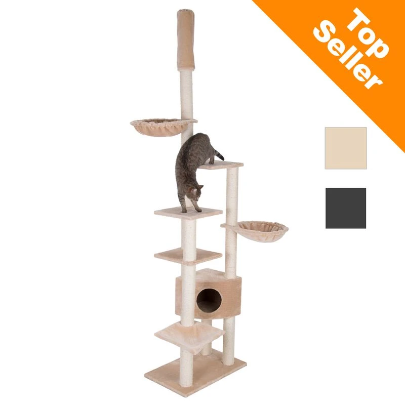 Atlas Cat Tree Grey 8 Atlas Cat Tree Grey - Image 6