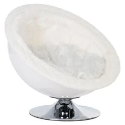 Retro Pet Nest White: Diameter 60cm -Pet Shop 51673 PLA Retro Pet Nest White FG30 23 5 1