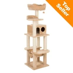 Cat Tree La Digue III Black -Pet Shop 60379 kratzbaum la digue ii top seller fg 6117 4 1