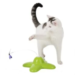 Funny Butterfly Cat Toy 1 Toy -Pet Shop 64176 katzenspielzeug funny butterfly 85 6