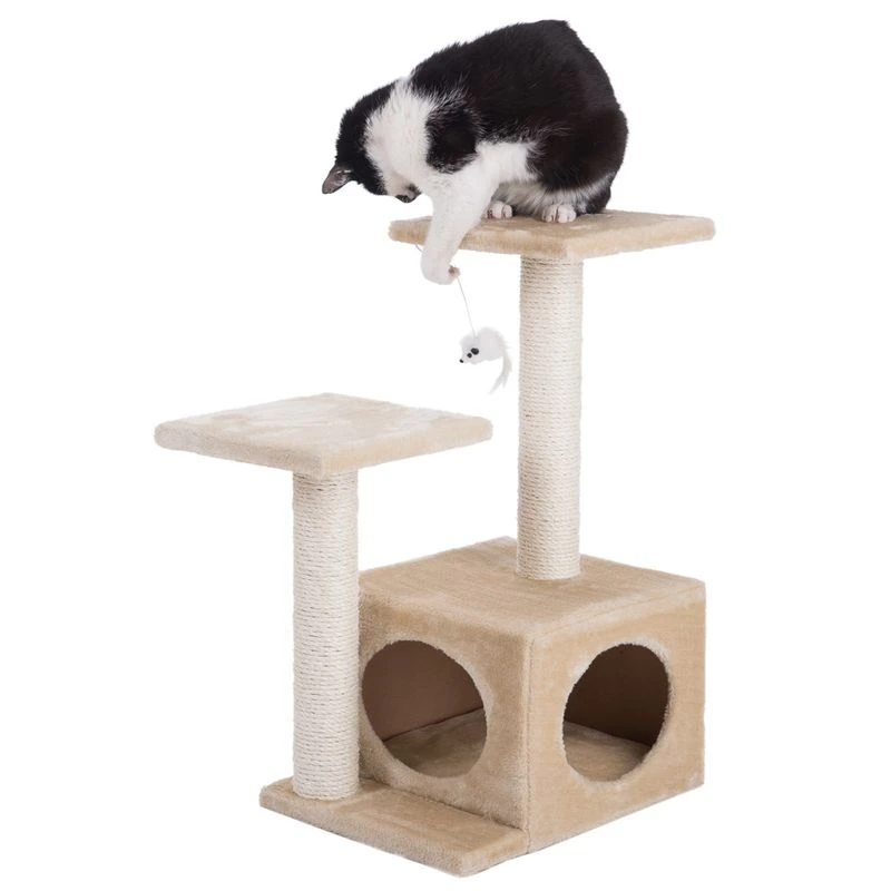 Oasis Cat Tree Beige 5 Oasis Cat Tree Beige - Image 3