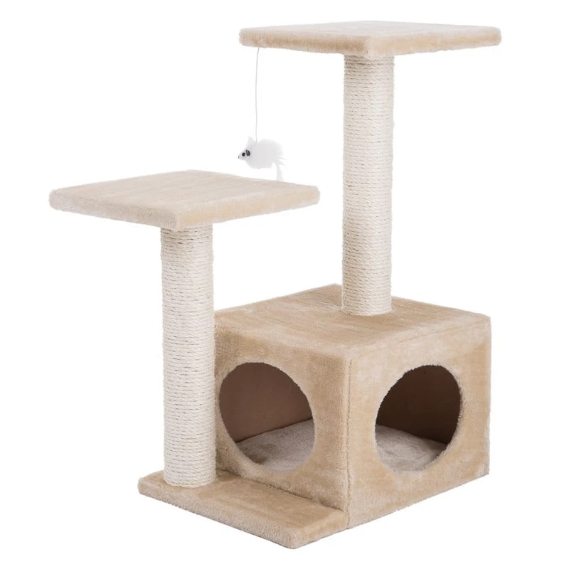 Oasis Cat Tree Beige 3 Oasis Cat Tree Beige