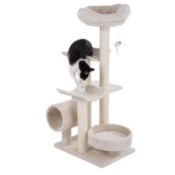Penelope Cat Tree Dark Grey -Pet Shop 64592 penelope cream fg 10 6 1