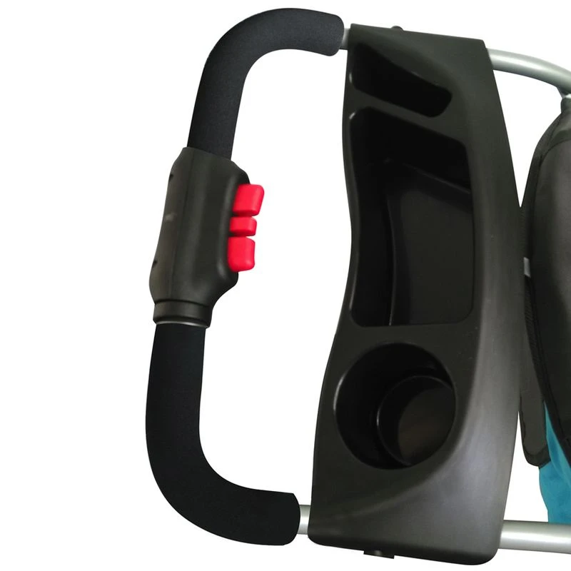 Sporty Pet Stroller For Small Dogs Navy Blue & Grey - Image 5