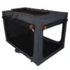 Deluxe Aluminium Folding Nylon Crate M: 76 X 50.5 X 48 Cm (L X W X H)