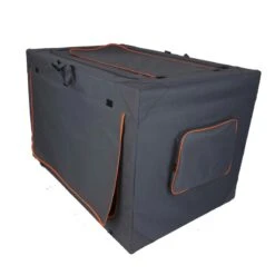 Deluxe Aluminium Folding Nylon Crate L: 91 X 61 X 58 Cm (L X W X H) -Pet Shop 65564 sunnypet nylonboxalu 05 4