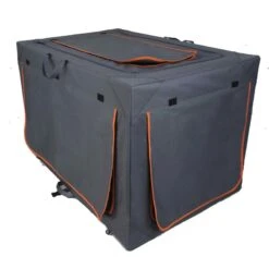 Deluxe Aluminium Folding Nylon Crate L: 91 X 61 X 58 Cm (L X W X H) -Pet Shop 65577 pla faltbare nylonbox alu deluxe hs 03 8