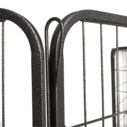 Metal Run For Puppies – 8 Sided 8 Elements, Each 80 X 80 Cm (L X H) -Pet Shop 66614 welpenfreilaufgehege fg 10 9