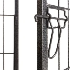 Metal Run For Puppies – 8 Sided 8 Elements, Each 80 X 80 Cm (L X H) -Pet Shop 66614 welpenfreilaufgehege fg 8 9