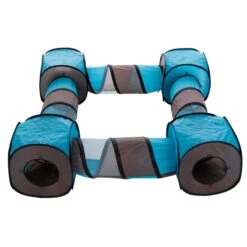 Connect 2-in-1 Cat Tunnel 1 Set (1 Tunnel + 1 Dice) -Pet Shop 69261 katzentunnel connect 2in1 fg 3201 4