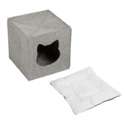 Felt Cat Den For Shelves 33 X 33 X 33 Cm (L X W X H) -Pet Shop 70615 pla katzenhoehle f regale aus filz fg 5219 1