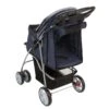 Sporty Pet Stroller For Small Dogs Navy Blue & Grey -Pet Shop 71006 sporty pet stroller fg 8072 2